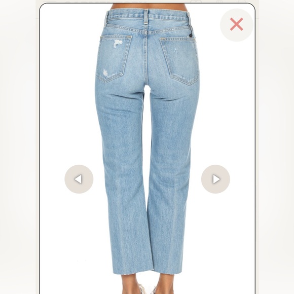 • Rag And Bone • Women’s Straight Leg Jeans Distressed
Shaker Wash Blue 25 - Picture 2 of 5